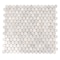 Apollo Tile Carrara White Penny Round 4.83 sq.ft 11.3 in. x12.3 in. Marble Mosaic Tile, 5PK APLDC99P01EC13 - alternate 1